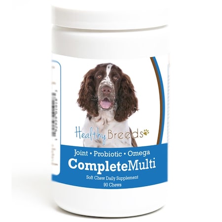 Pamperedpets English Springer Spaniel all in one Multivitamin Soft Chew, 90PK PA3491907